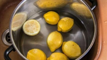 Saraçoğlu vārīta citrona diēta, kas liek zaudēt svaru! Kā zaudēt svaru ar vārītu citronu?