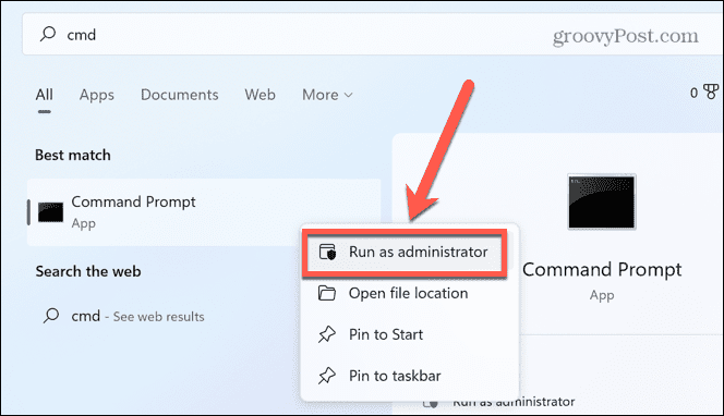 Windows 11 darbojas kā administrators