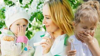 Pavasara alerģijas simptomi zīdaiņiem un bērniem! Kā pasargāt sevi no pavasara alerģijām?