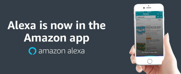 Amazon inteliģentā asistenta pakalpojums Alexa tagad ir pieejams galvenajā iOS iepirkšanās lietotnē.