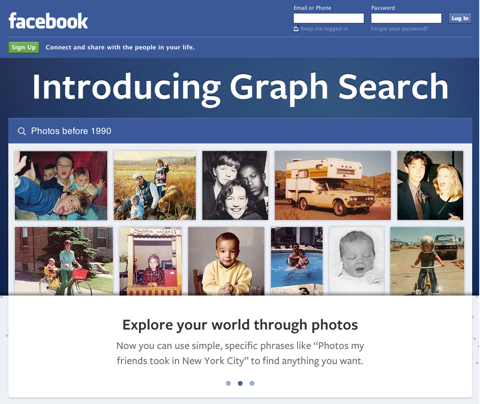 facebook grafiku meklēšana