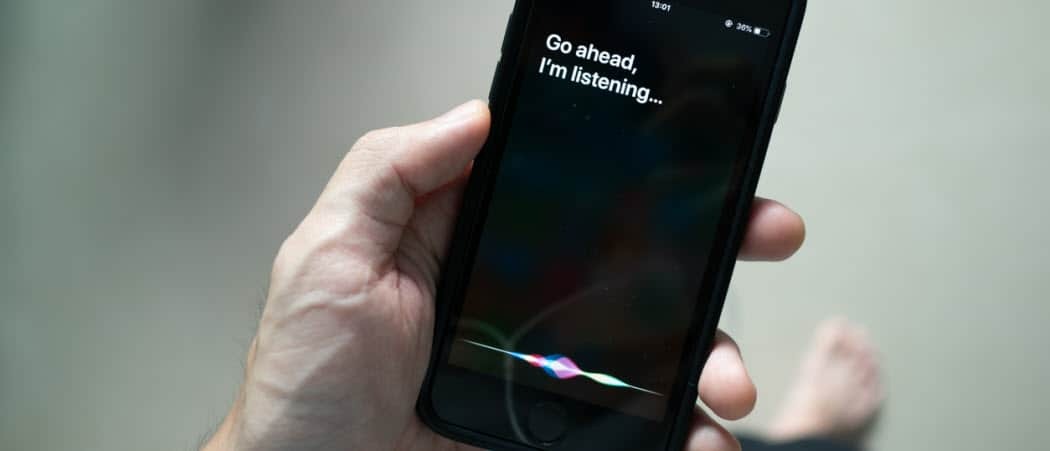 Kā nomainīt Siri balsi iPhone vai iPad ierīcē
