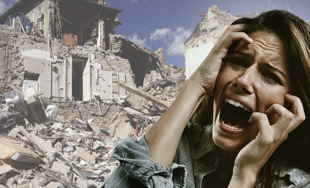 Vai jūs baidāties no zemestrīces? Vai musulmanim ir pareizi baidīties?