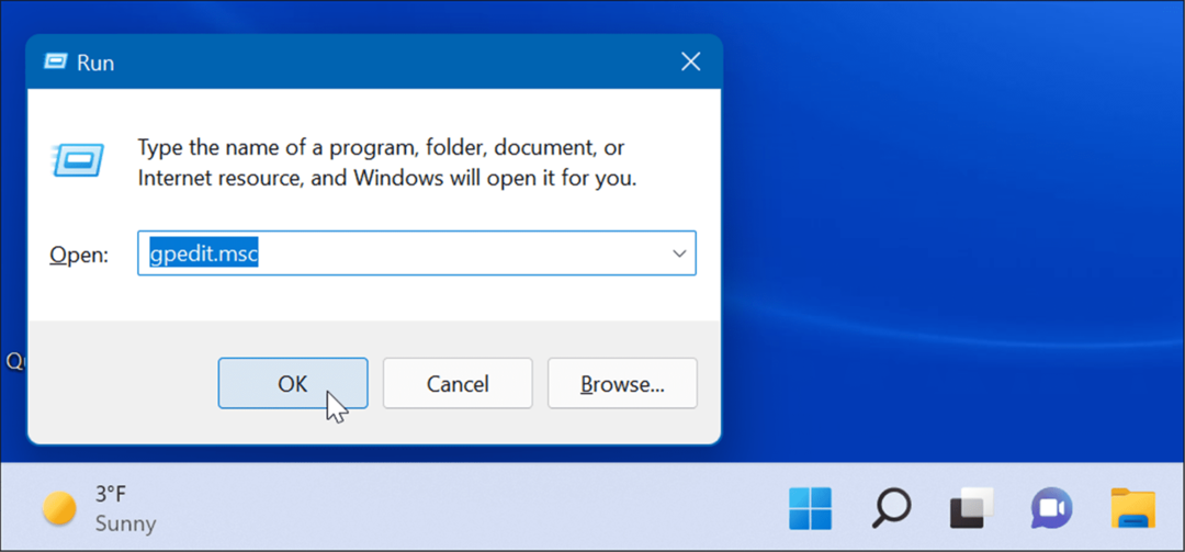 noņemiet laikapstākļu logrīku operētājsistēmā Windows 11