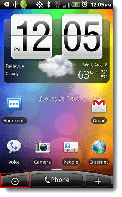 Android ekrāns