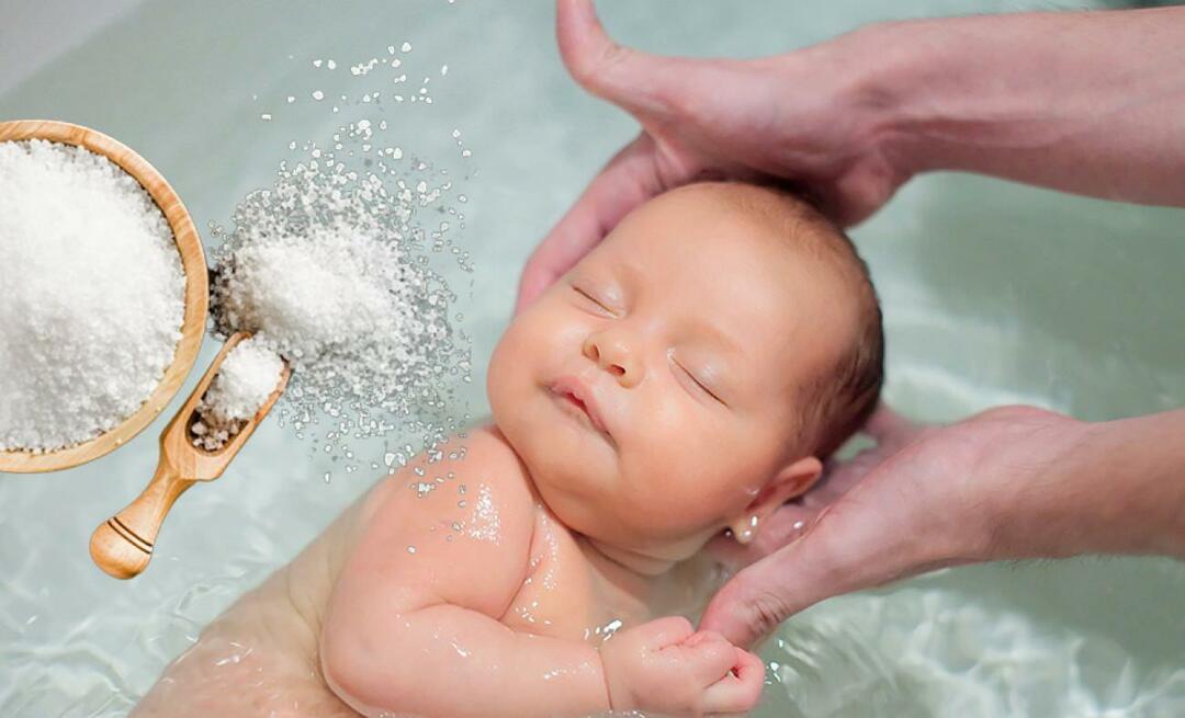 Vai ir kaitīgi mazgāt mazuļus ar sāli? No kurienes nāk paraža sālīt jaundzimušos?
