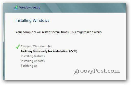 Windows 8 instalēšana