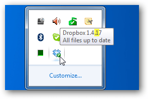 kā pārbaudīt dropbox versiju