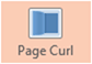 Page Curl PowerPoint pāreja