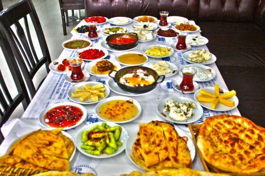 Van Brokastu galds, Aksaray
