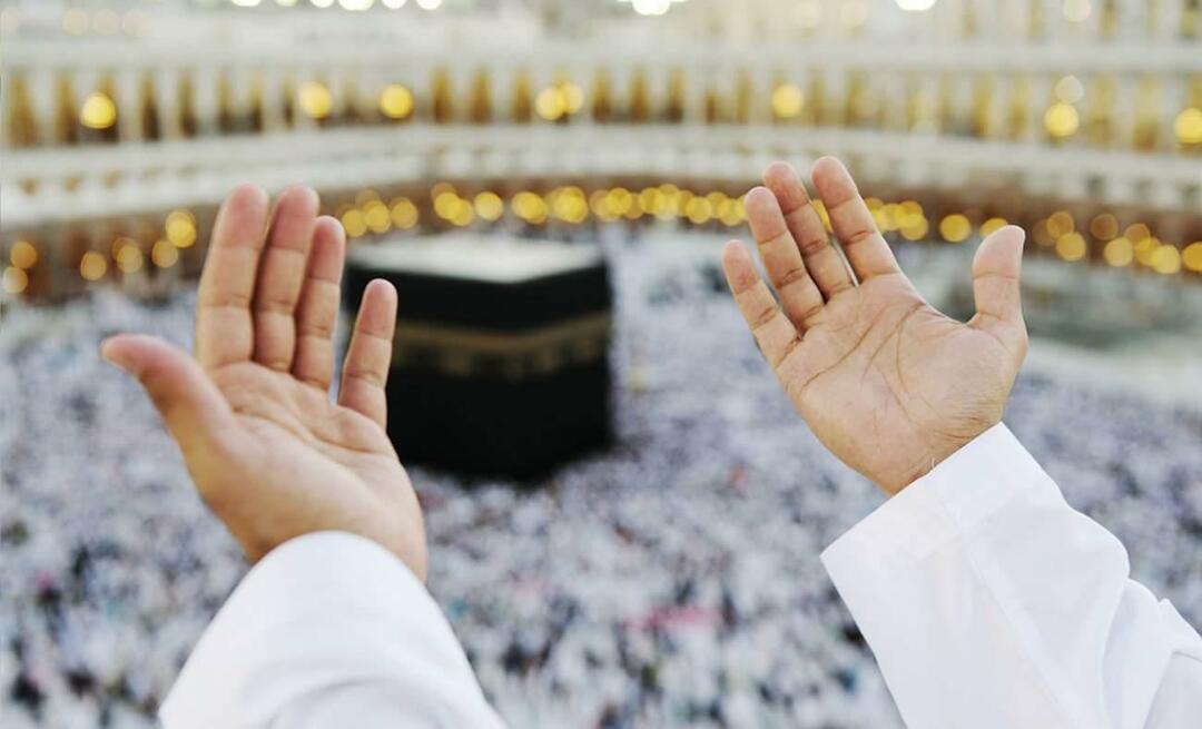 Vai islāma avotos ir apļveida lūgšana?