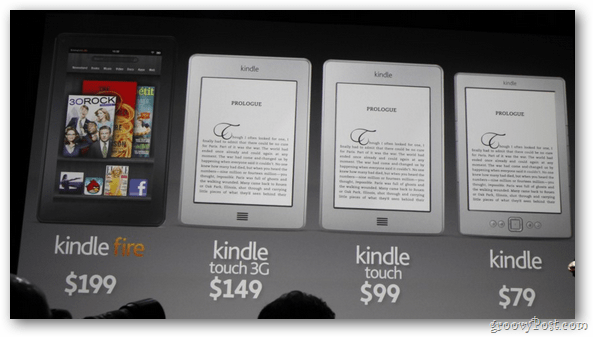 Amazon: paziņo par trim jauniem iekurt lasītājiem ar jaunu 199 ASV dolāru lielu Kindle Fire krāsu tableti