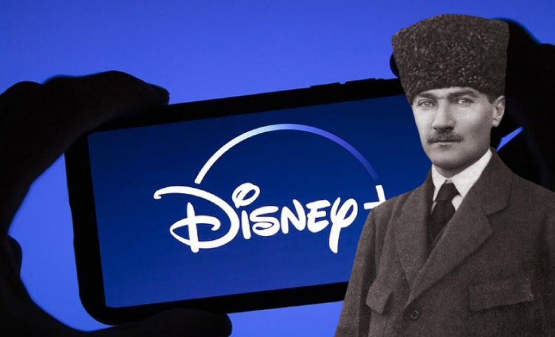 Kā atcelt Disney Plus abonementu? No Disney Plus, kas atcēla Ataturka sēriju...
