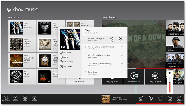 Microsoft atjaunina Windows 8 / RT Xbox mūzikas lietotni un citu