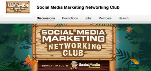 sociālo mediju mārketinga tīkla kluba galvene