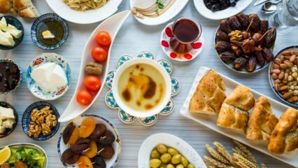 Kā ir sahur un iftar ēdienkarte, kas nesver svaru? Diētas ramadāna ieteikumi ...