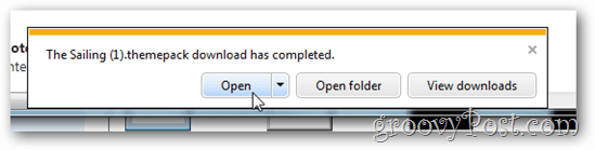 Windows 7 bezmaksas tēma atvērt instalēt