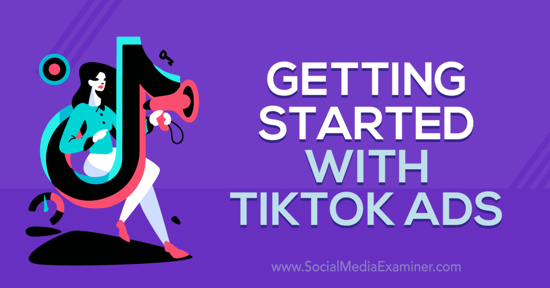 Darba sākšana ar TikTok reklāmām, kas ietver Maksvela Fina ieskatus sociālo mediju mārketinga aplādes ietvaros.