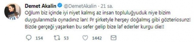 Mehmets Baştürk noraidīja Demet Akalın piedāvājumu vokālam!