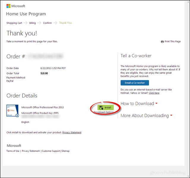 Iegūstiet Microsoft Office 2013 Pro par 10 ASV dolāriem, izmantojot mājas lietošanai programmu