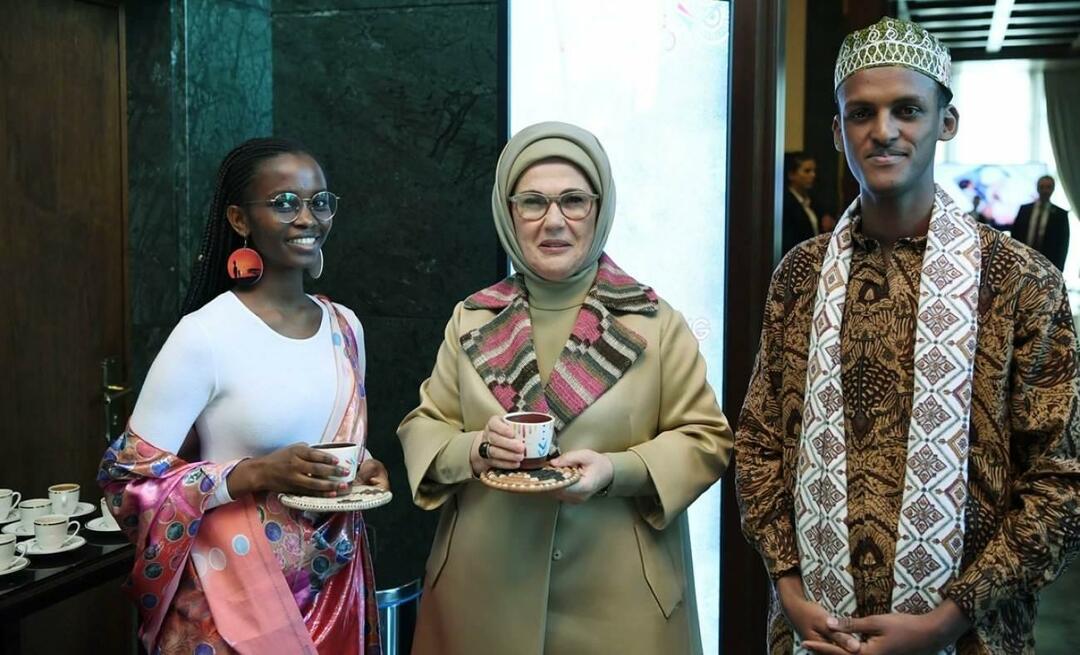 Emine Erdogan ieradās kopā ar Āfrikas māju asociāciju! Āfrikas valstis sniedz palīdzīgu roku...