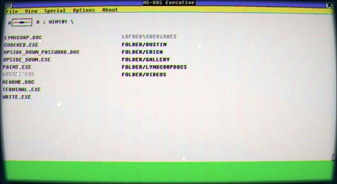 Pieredze 1985. gada Windows operētājsistēmā Windows 1.11 - spēle un atgriezeniskā saite