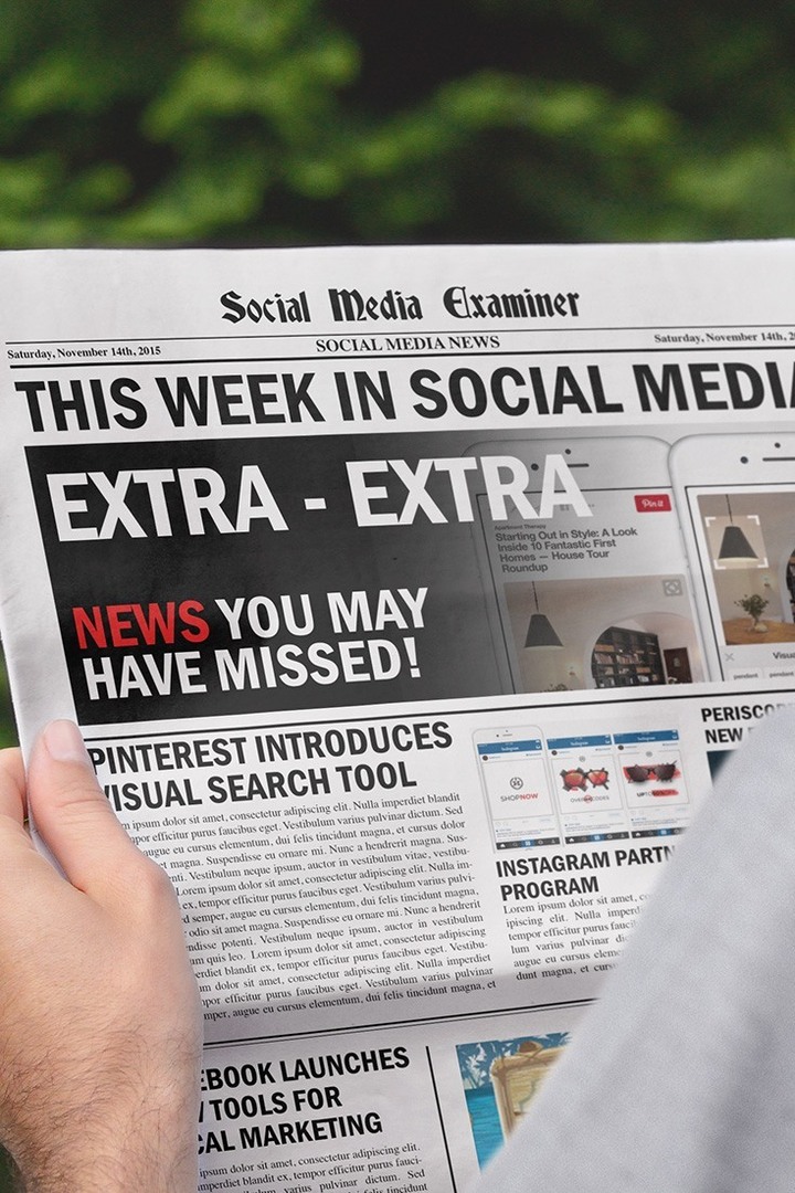 sociālo mediju pārbaudītāja iknedēļas ziņas 2015. gada 14. novembris