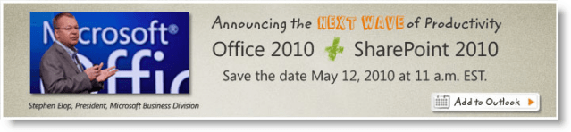 Microsoft Office 2010 atklāšanas pasākums