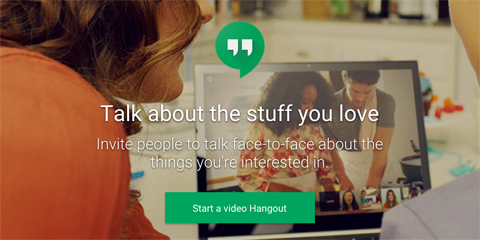 google + video Hangouts attēls