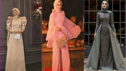 Skaistākās hidžaba vakarkleitas, kuras varat valkāt ziemas kāzās