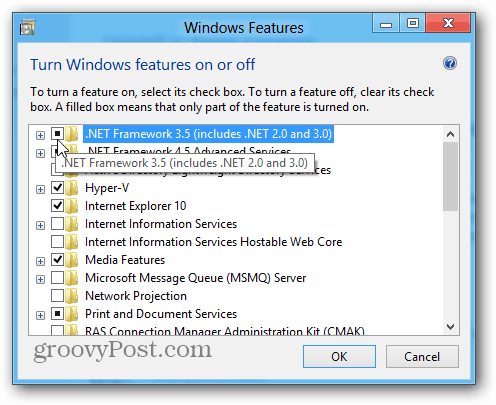 Windows funkcijas