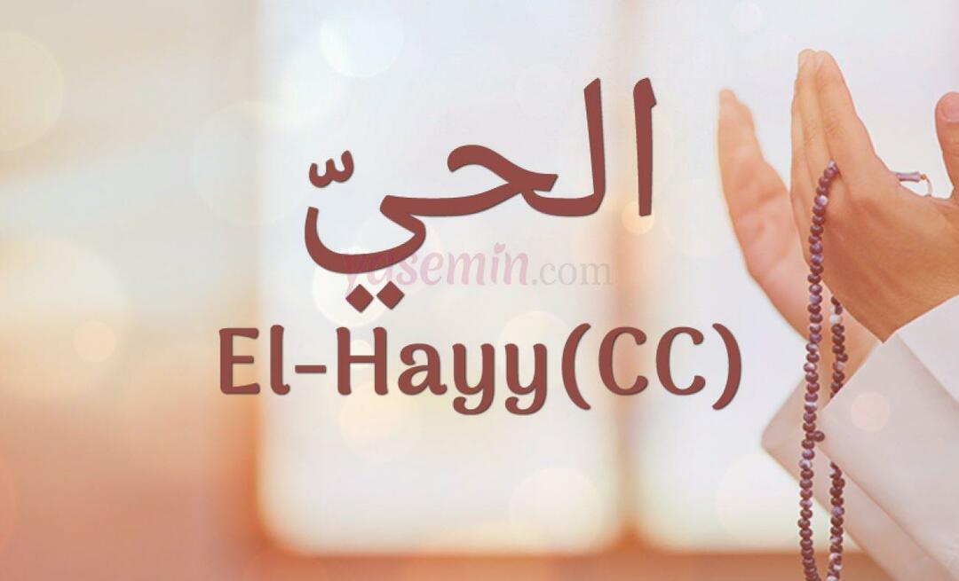Ko nozīmē El-Hayy (cc) no Esma-ul Husna? Kādi ir Al-Hayy (cc) tikumi?
