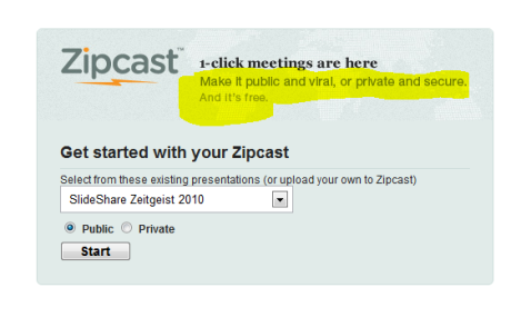 zipcast sanāksmes