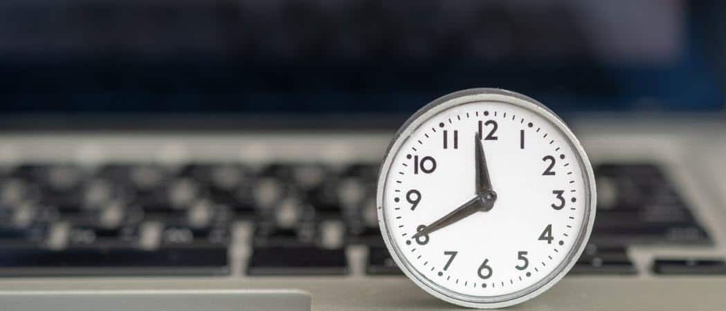 Pievienojiet papildu pulksteņus dažādām laika zonām operētājsistēmā Windows 10