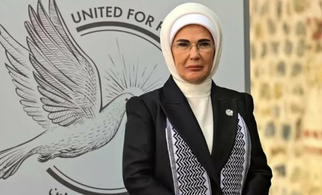 Emine Erdogan dalījās ar to! Kopīgs aicinājums no One Heart for Palestine samita